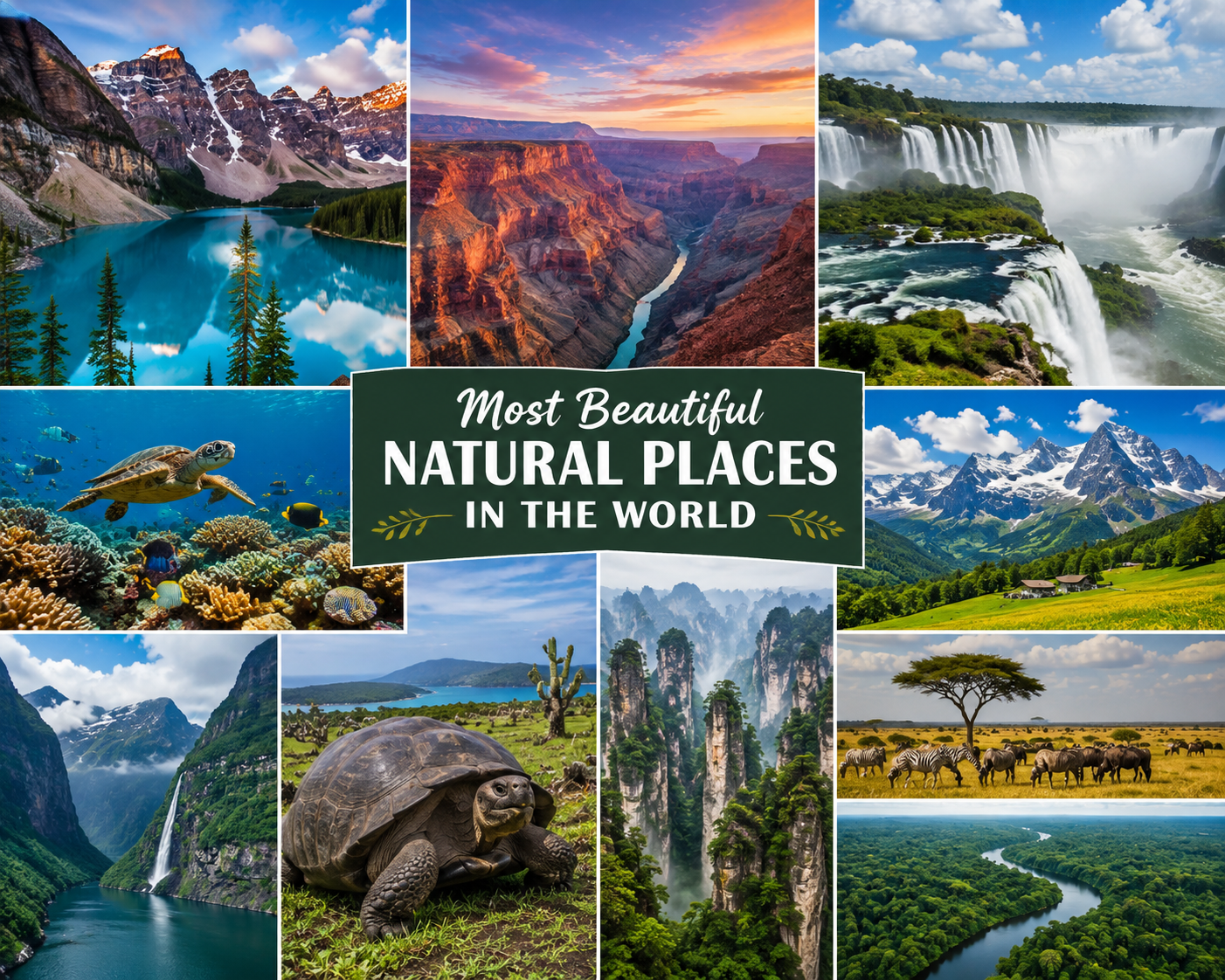 Most Beautiful Natural Places in the World